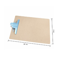 24 x Wooden A4 Paper Clipboard Bulk Lot 