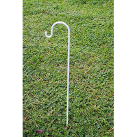 10 x White Wedding Garden Shepherd Hooks