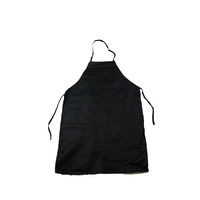  Bulk Lot 20 x Kitchen Salon Apron Aprons Man Made Leather Black 61x91cm