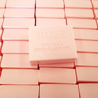 Bulk Lot x 100 Natural Rose Soap Australian Made For Dry Senstive Skin